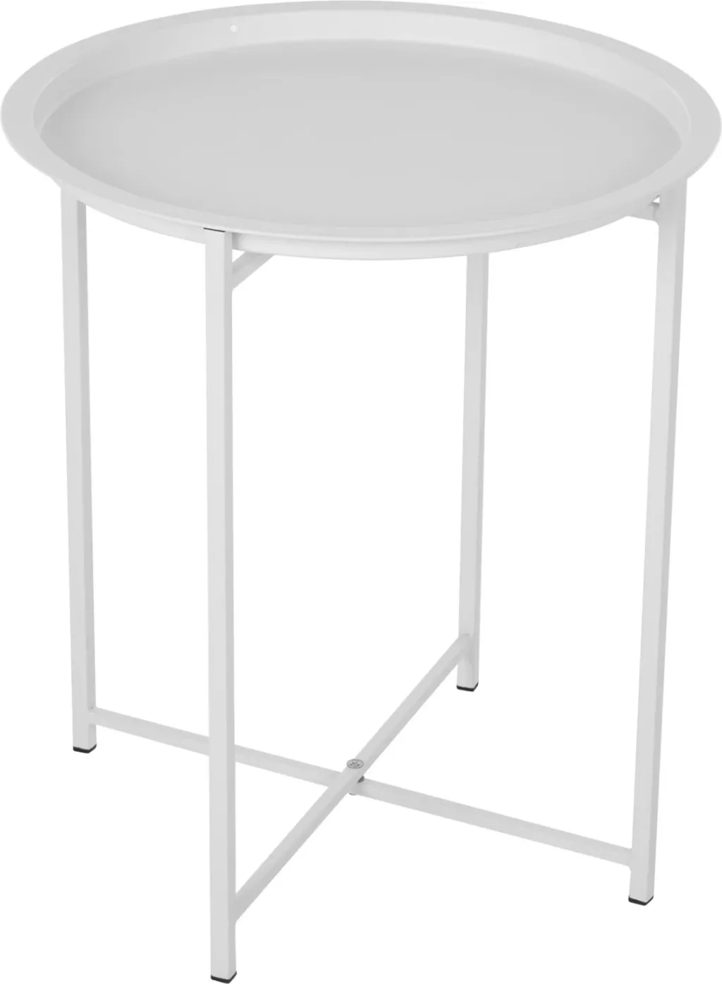 Tavolinë e palosshme metalike gri 46 cm (HM5287.02), gri - 1