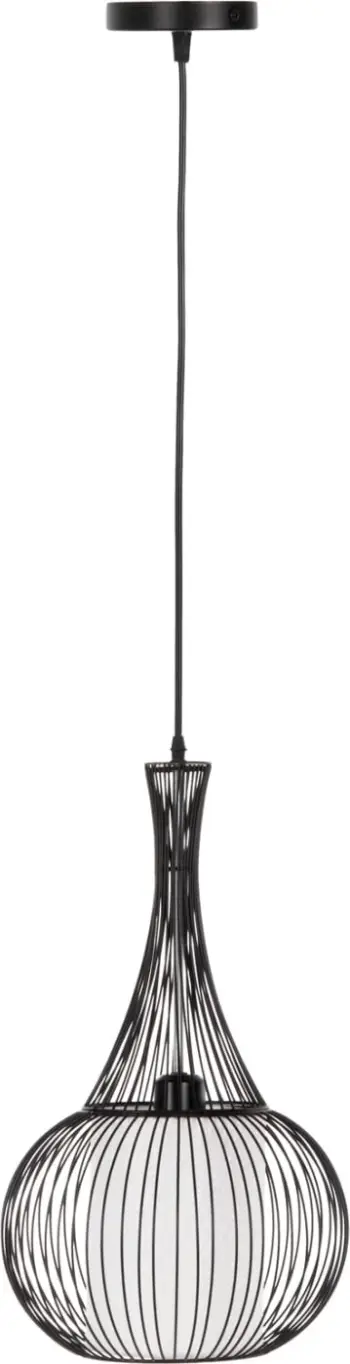 Llambë varëse tavani, metal i zi, FH4132, Φ30x50H cm