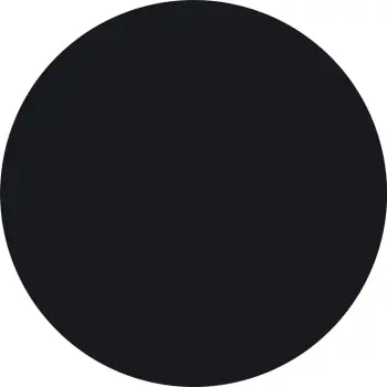 Sipërfaqe tavoline HPL, ngjyrë e zezë, Φ69 cm, trashësi 12mm