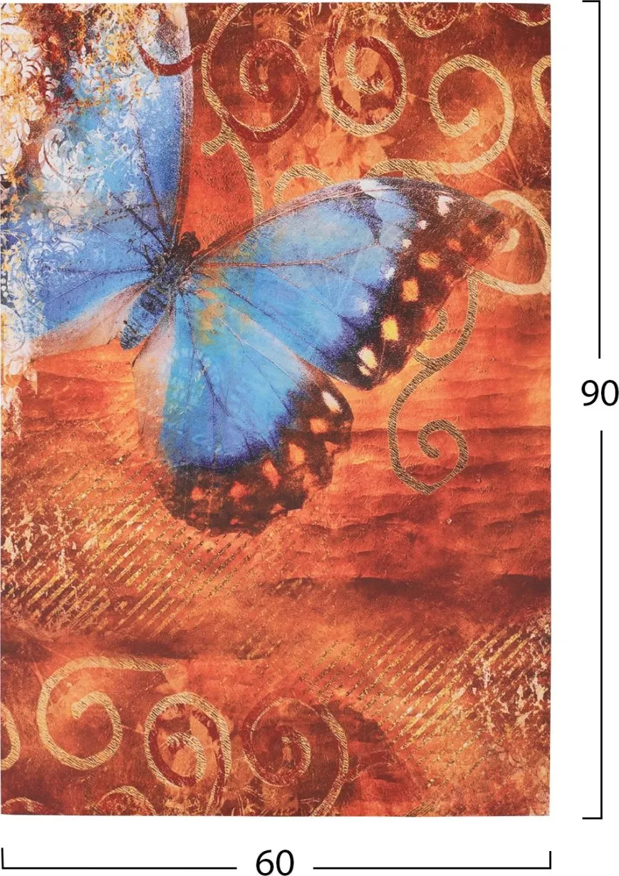 Pikturë dekorative flutur, FH7154.01, 60x90x2.5 cm - 2