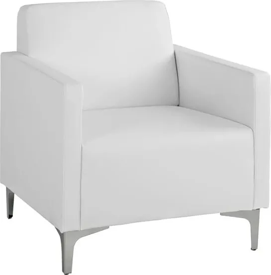 Fotel Nellie FH3159.12, ngjyrë e bardhë PU, 64x71x71cm - 1