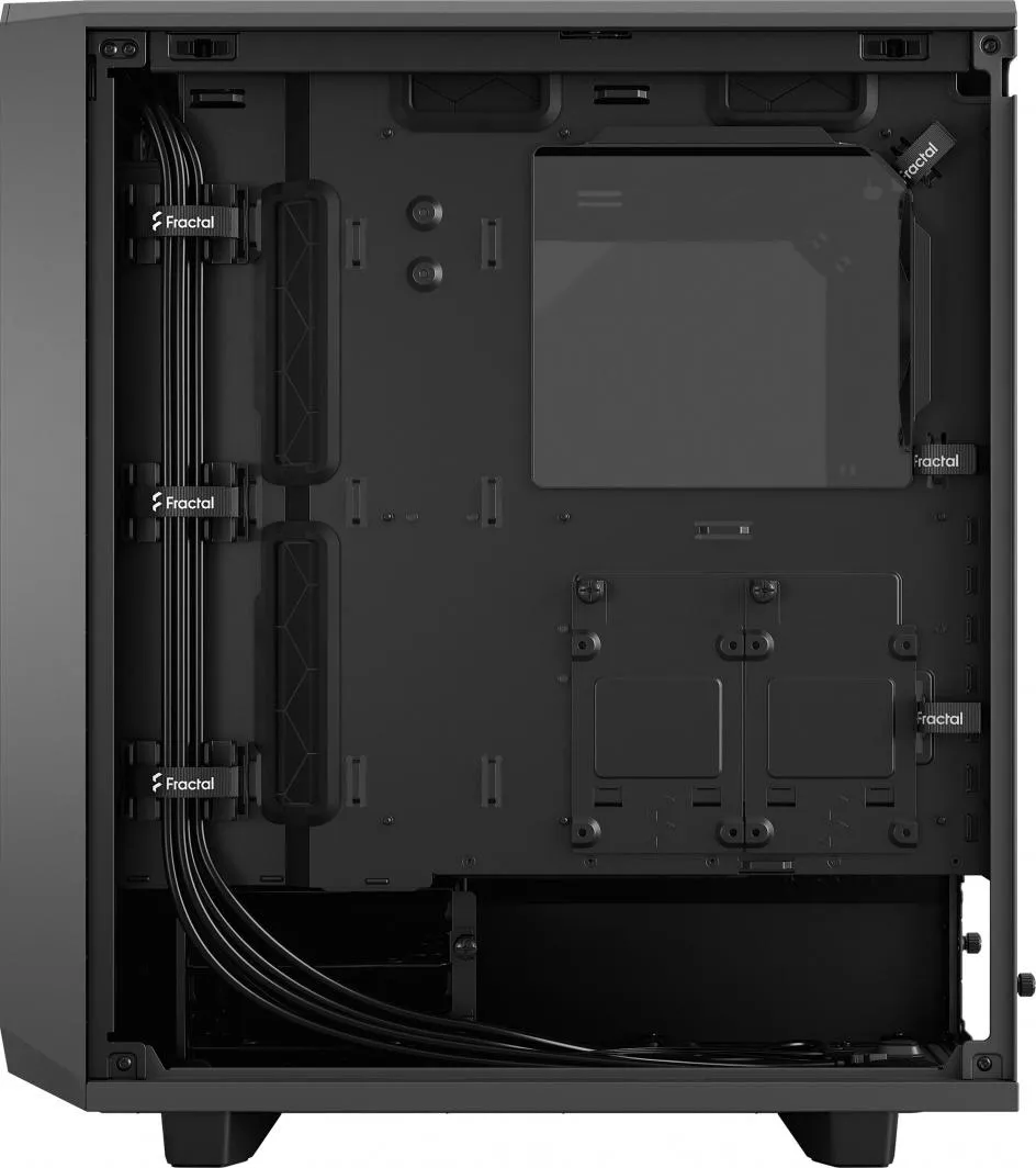 Kasë Fractal Design Meshify 2 Compact TG Light Tint, e hirtë, Midi Tower - 16