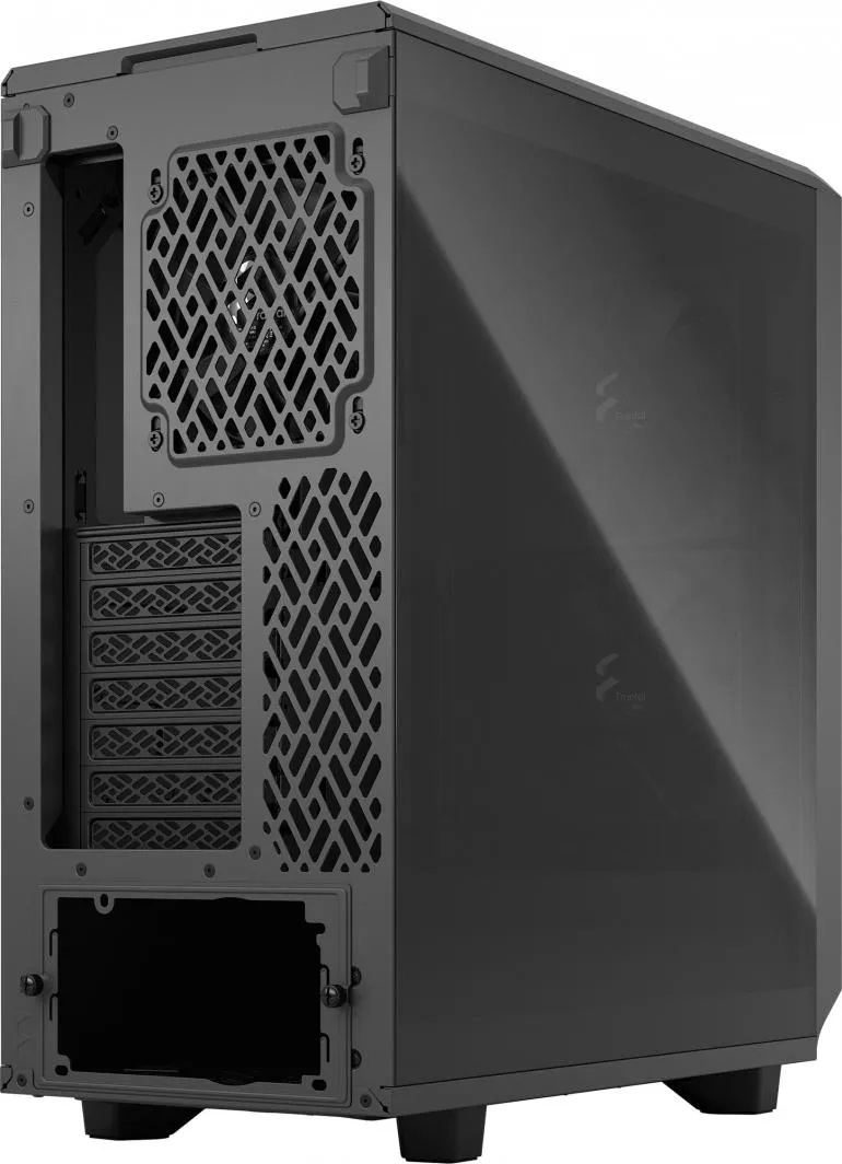 Kasë Fractal Design Meshify 2 Compact TG Light Tint, e hirtë, Midi Tower - 4