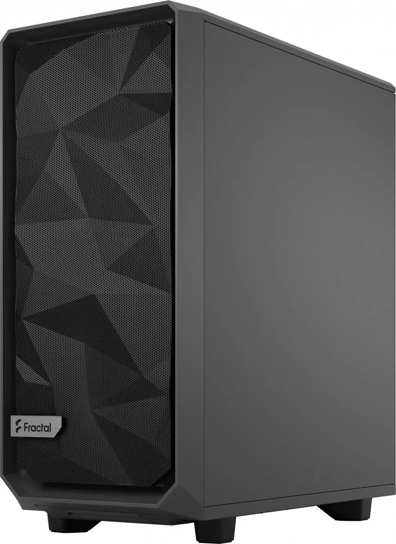 Kasë Fractal Design Meshify 2 Compact TG Light Tint, e hirtë, Midi Tower - 9