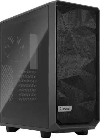 Kasë Fractal Design Meshify 2 Compact TG Light Tint, e hirtë, Midi Tower