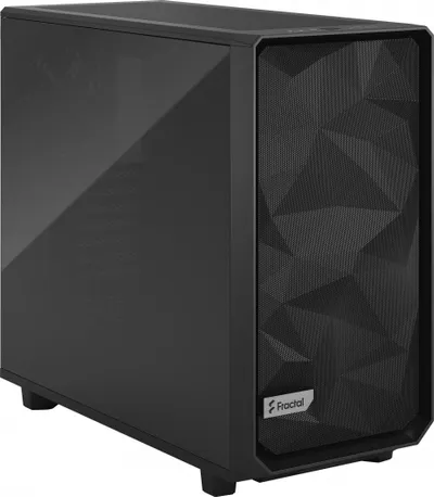 Kasë Fractal Design Meshify 2 TG Dark Tint, e zezë, Midi Tower - 2