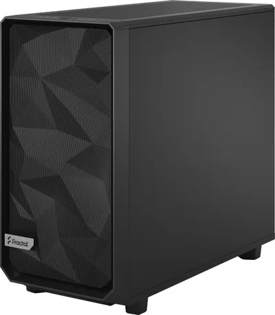 Kasë Fractal Design Meshify 2 TG Dark Tint, e zezë, Midi Tower - 8