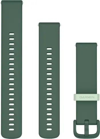 Rríp silikoni Garmin për smartwatch, i gjelbërt, kompatibilitet me Approach S12 S40 S42 S44 S50 D2 Air X10 Forerunner 165