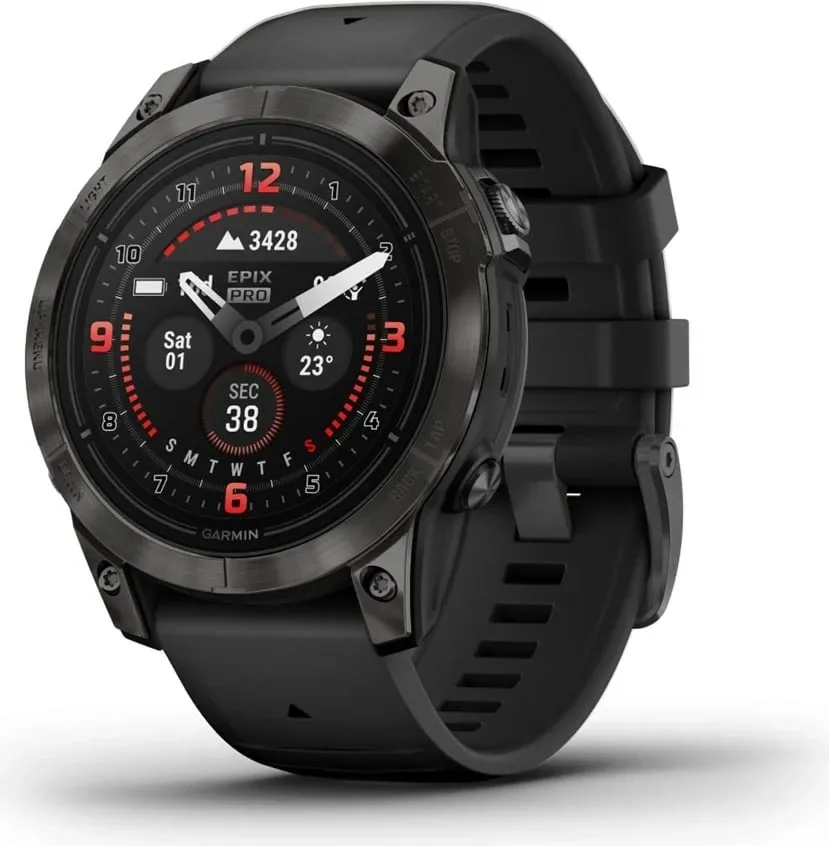 Smartwatch Garmin epix Pro (Gen 2) Sapphire Edition, 47 mm, 32 GB, E zezë - 1