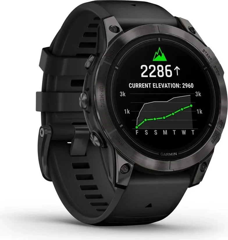 Smartwatch Garmin epix Pro (Gen 2) Sapphire Edition, 47 mm, 32 GB, E zezë - 3