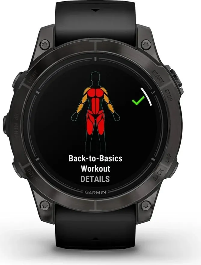 Smartwatch Garmin epix Pro (Gen 2) Sapphire Edition, 47 mm, 32 GB, E zezë - 10