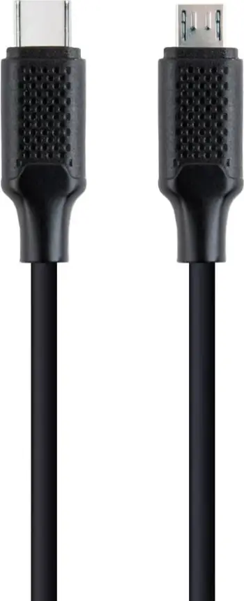 Kabllo Gembird, USB C / Micro-USB B, 1.5 m, e zezë