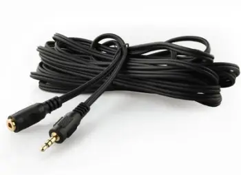 Kabllo Gembird Jack 3.5mm - Jack 3.5mm (CCA421S5M), 5m, e zezë