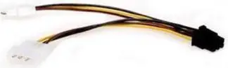 Kabllo Gembird Molex x2 - PCIe 6-pin, 0.15m