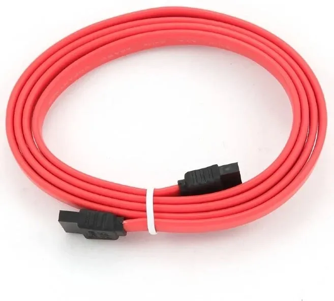 Kabllo Gembird SATA - SATA, 1m, e kuqe - 1