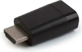 Konvertues Gembird HDMI - D-Sub (VGA) (AB-HDMI-VGA-001), i zi