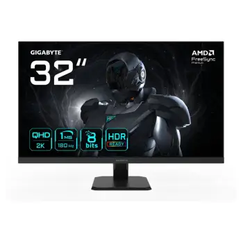 Monitor gaming GigaByte GS32QA, 31.5", QHD, 180 Hz, i zi