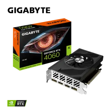 Kartelë grafike GIGABYTE GEFORCE RTX 4060 D6 8 GB GDDR6 128 bit, PCIE 4.0, 2x DP 2x HDMI