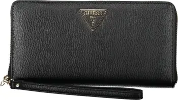 Portofol për femra GUESS JEANS, e zezë