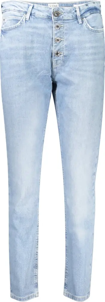Pantallona xhinsi GUESS JEANS Skinny High femra, të kaltërta