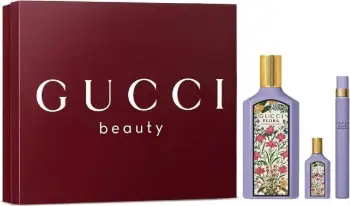 Set Eau de Parfum për femra Gucci Flora Gorgeous Magnolia 100ml + 10ml + 5ml