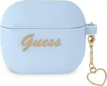 Kuti mbrojtëse Guess për AirPods 3, e kaltër