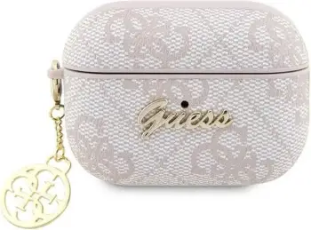 Mbështjellës Guess 4G Charm për AirPods Pro 2, Rozë