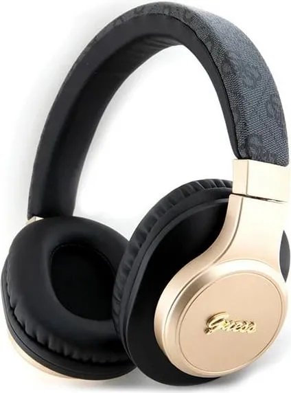 Kufje Bluetooth Guess GUBH604GEMK, on-ear, 32 orë, e zezë - 1