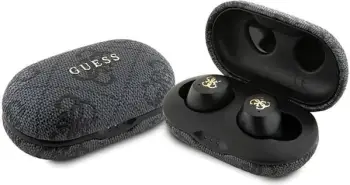 Kufje TWS Guess GUTWSP4EGK, Bluetooth 5.3, IPX5, të zeza