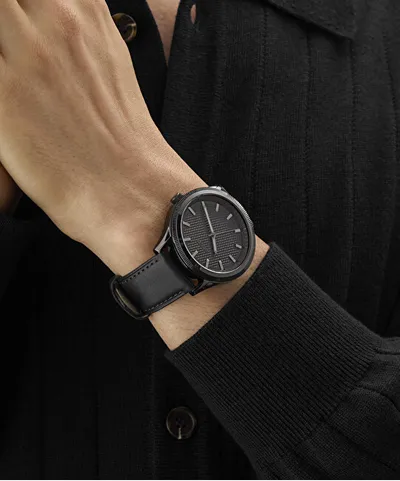 Orë për meshkuj Guess Dex GW0846G3, e zezë - 6