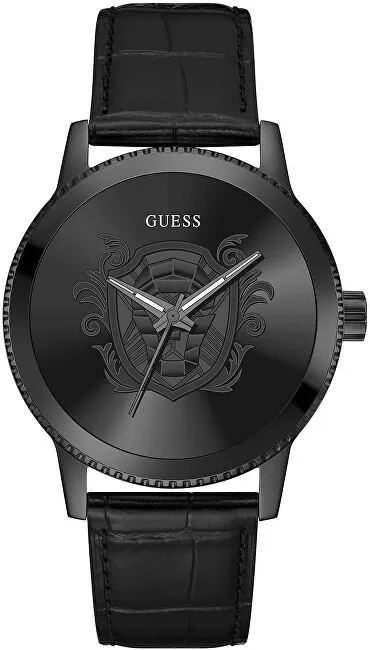 Orë dore për meshkuj GUESS Monarch GW0566G2, e zezë - 1