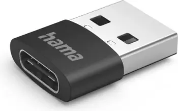 Adapter USB-C në USB-A Hama 00201532 i zi 3-pack