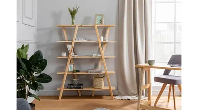 Raft librash Hanah Home, Perla, ngjyrë lisi - 2