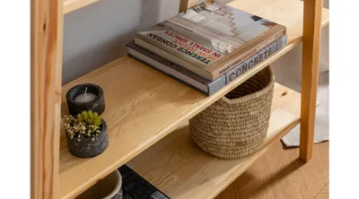 Raft librash Hanah Home, Perla, ngjyrë lisi - 4