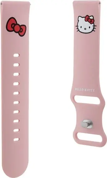 Rrip universal smartwatch Hello Kitty Hkuwlschblp, silikon, madhësia S, rozë