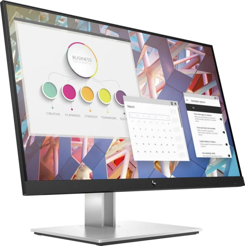 Monitor HP E24 G4, 23.8'', Full HD, i zi - 5