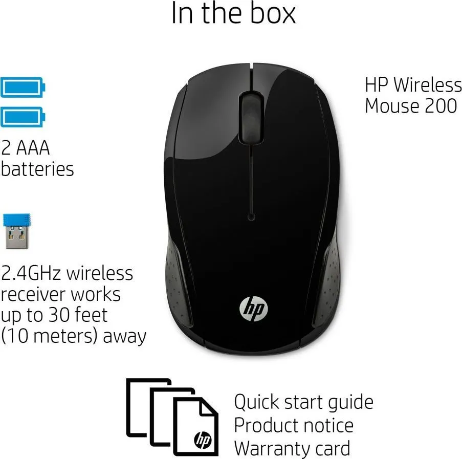 Maus HP, wireless, USB, i zi - 5