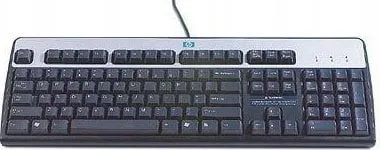 Tastierë HP, me kabllo, UK, e zezë - 1