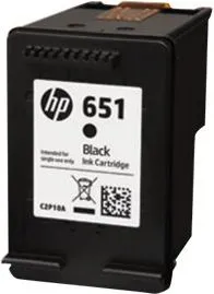 Ngjyrë për printer HP C2P10AE, nr 651, e zezë - 1