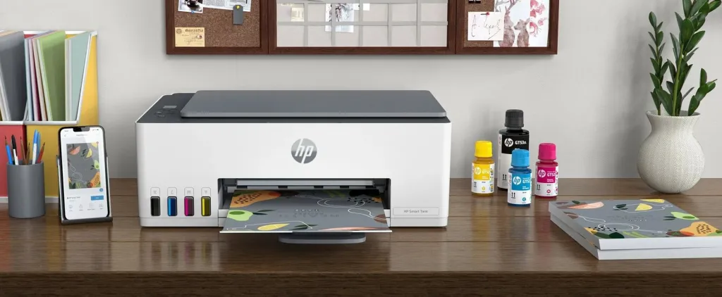 Printer HP Smart Tank 580, All-in-One, Gri - 12