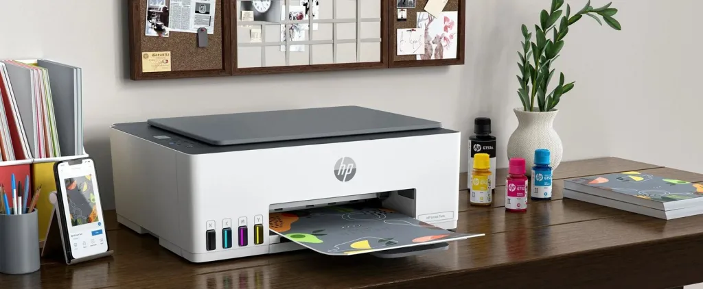 Printer HP Smart Tank 580, All-in-One, Gri - 13