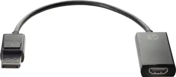 Përshtatës video, HP, 2JA63AA, DisplayPort në HDMI, e zezë