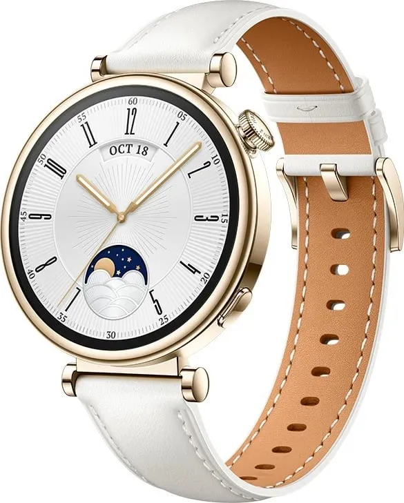 Smartwatch Huawei WATCH GT 4, 32 GB, AMOLED, Wi-Fi, GPS, bardhë - 2