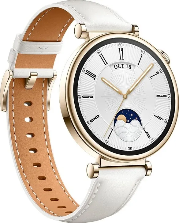 Smartwatch Huawei WATCH GT 4, 32 GB, AMOLED, Wi-Fi, GPS, bardhë - 6