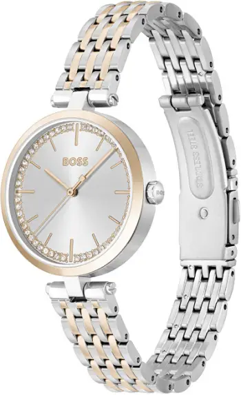 Orë dore për femra Hugo Boss Essena 1502706, e argjendtë/artë