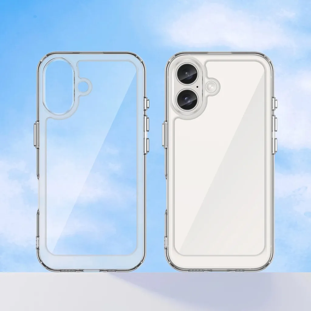 Mbështjellës Hurtel Outer Space Case për iPhone 16 Plus, transparent - 8