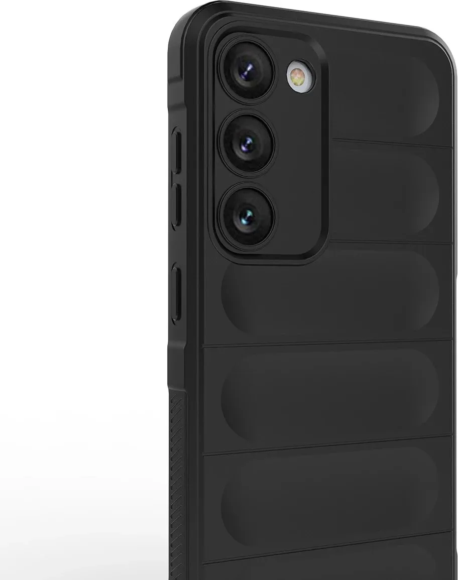 Mbështjellës Hurtel Magic Shield Case për Samsung Galaxy S23+, kaltër e çelët - 3
