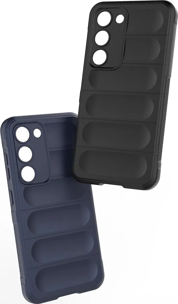 Mbështjellës Hurtel Magic Shield Case për Samsung Galaxy S23+, kaltër e çelët - 22
