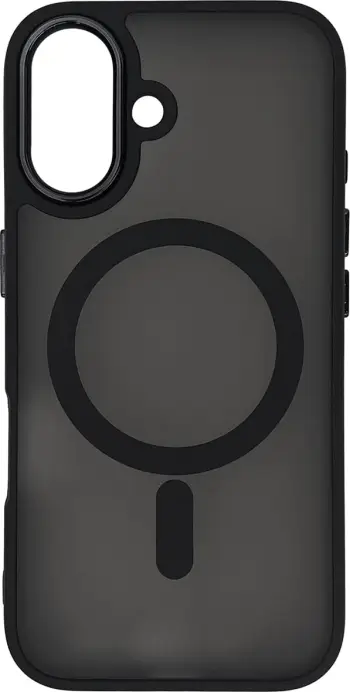 Mbështjellës Hurtel Fashion Case MagSafe për iPhone 16, TPU, i zi