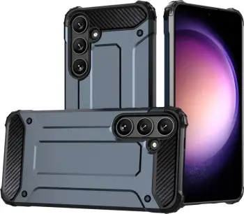 Mbështjellës Hurtel Hybrid Armor për Xiaomi POCO C65 / Redmi 13C, Blu